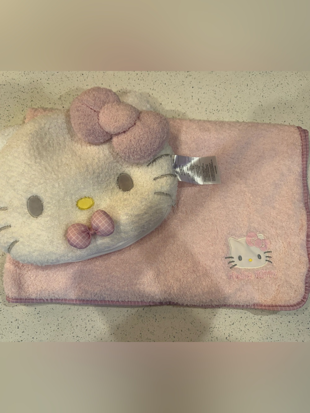 NWOT Hello Kitty Plush Pillow with Banket